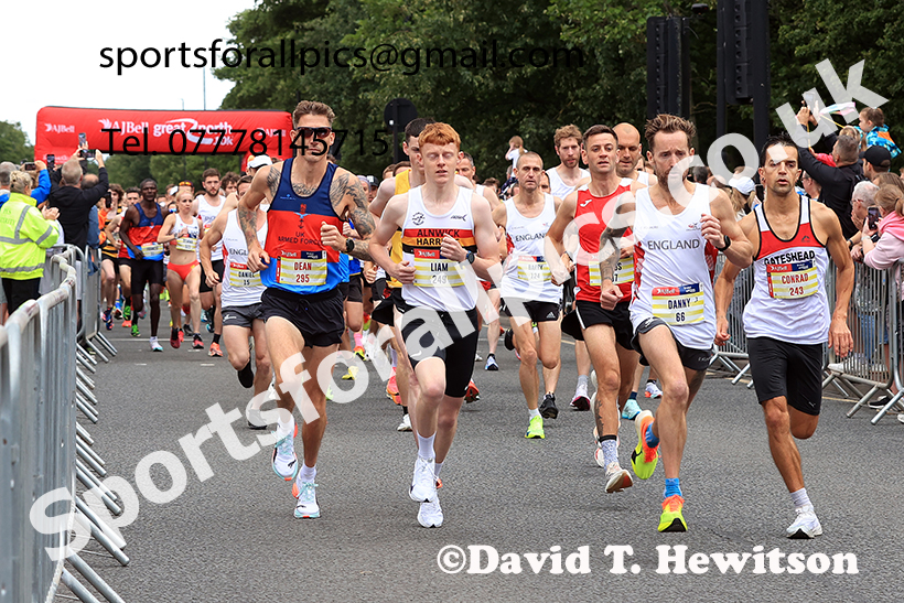 The 2025 AJ Bell Great North 10k, Newcastle. Photo: David T. Hewitson/Sports for All Pics